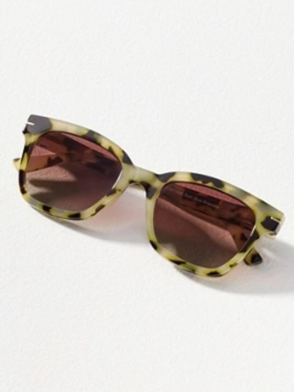 NEW‎ Anthropologie Peepers Greenish Marble Sunglasses